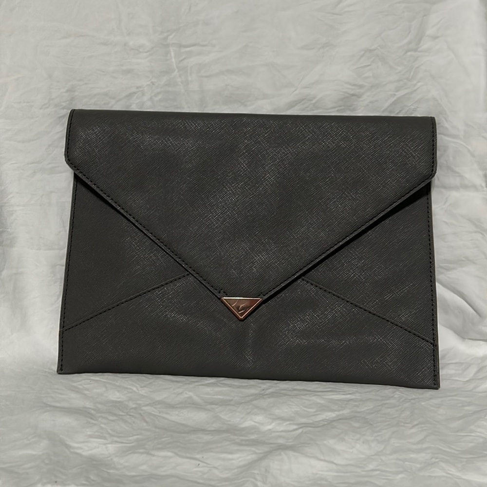 Banana Republic Grey Clutch